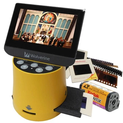 Advantex 35Mm Slide And Negative Scanner With 4.3 Inch Color Screen