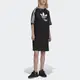 Adidas Tee Dress HC0637 女 連身洋裝 經典 三葉草 休閒 國際版 寬鬆 棉質 穿搭 黑 白