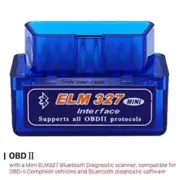 ELM327 OBD2 Code Reader BT Interface Adapter Diagnostic Scanner (For Android)