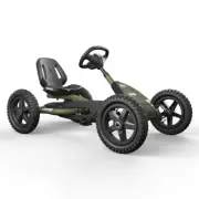 Berg Jeep Junior Pedal Go Kart Kids/Children's Ride On Toy Car Green 3-8y