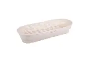 Daily Bake Banneton Proving Basket Oval Oven Baking Mould 35x15cm Natural