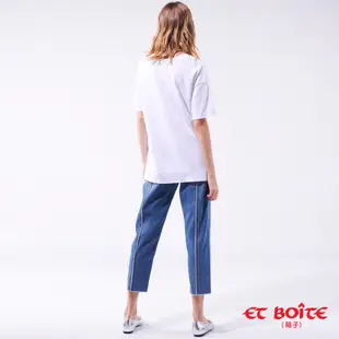 BLUE WAY ET BOîTE 箱子 - 傲嬌玫瑰長版短袖TEE恤