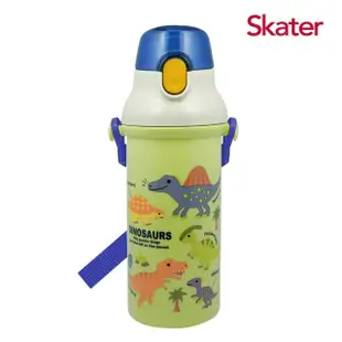 【Skater】兒童直飲水壺任選組(不鏽鋼470ml+塑膠480ml)