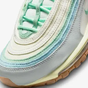 Nike Air Max 97 女休閒鞋 氣墊 反光 淺綠 藍灰 DX5766-131