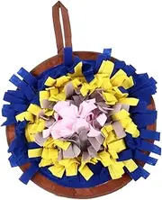 Bite Resistant Dog Snuffle Mat Colorful Feeding Durable Pet Sniffing Training Mat Interactive Slow Eating Accessory Easy to Clean Sniffing Pad