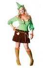 LICENSED SCARECROW WIZARD OF OZ ADULT WOMENS PLUS SIZE FANCY DRESS UP COSTUME
