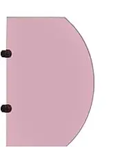 Kindergarten Toilet Privacy Partition,2PCS Urinal Screen Toilet Partition,Children's Cartoon Privacy Screen Divider, Toilet Protection Screen Divider Partition(Pink)