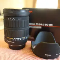 在飛比找Yahoo!奇摩拍賣優惠-中古 日本製 Sigma 18-200mm F3.5-6.3