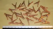 Mueller 46A electrical alligator test clips, qty. 25 for 1 price - New