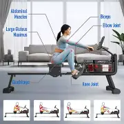 Foldable Water Rowing Machine for Home 136Kg Weight Capacity SALE!!! WAS $1000
