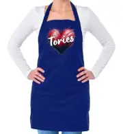 Love Tories - Unisex Adult Apron - Labour Election Starmer Prime Minister PM