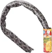 Novelty Potato Chip Can Funny Realistic Pranks Joke Jump Pop Out Spring Snake Trick Toy