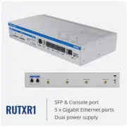 Teltonika RUTXR1 LTE CAT6 19" Industrie Router mit 2 SIM-Steckplätzen SFP Port