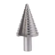 HSS Cone for Titanium Coated Metal Hole Cutter Grooves Cone Step Drill Bit for T