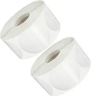 BCOATH 2 Rolls Transparent Sealing Stickers Self Adhesive Labels for Stickers Organizing Bottles Containers and
