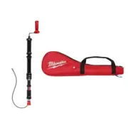 Milwaukee Drain Snakes Trap Snake 4' Urinal Auger Urinal W/Urinal Auger Carrying
