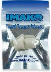 Cosmetic Teeth Extras - Tooth Tinted Plastic, Natural Color, Temporary Tooth