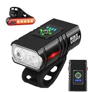 Cycle Lights for Night Riding, USB Rechargeable Cycle Lights, 1000LM Cycle Headlight, 1000LM Taillight, High Brightness Cycle Lights, Lightweight Cycle Light, Night Riding Lights, for Night Riding