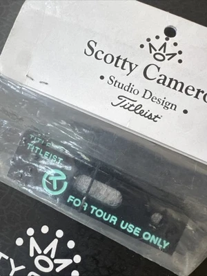 Scotty Cameron CIRCLE T Putting Path Tool FOR TOUR USE ONLY / Black - Tiff Blue