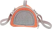 Breathable Animal Carrier Bag for Small Pets Portable Hamster Travel Sling for Squirrels Sugar Gliders and Chinchillas Outdoor Activities Ready Lightweight and Spacious Design