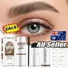 One Seep Eyebrow Shaping Kit Brow Stamp Powder Stencils Eyebrow Definer Makeup