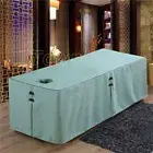 Massage Bed Cover Table Skirt Spa Beauty Sheet Standard Size Face Hole Soft Cosy