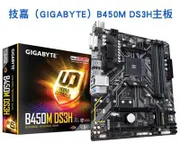 在飛比找Yahoo!奇摩拍賣優惠-廠家現貨出貨Gigabyte/技嘉B450M-DS3H電腦游