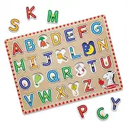 M&D - See-Inside Alphabet Peg Puzzle