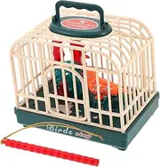 Toddmomy Interactive Sound Activated Bird Realistic Chirping and Movement for Battery Operated Lifelike Bird Decoration for Outdoor Play Gardens and Parks