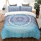 Bohemia Floral Doona Quilt Duvet Cover Set Bedding Single/Double/Queen/King Size