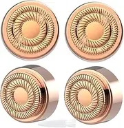 Replacement Heads for Flawless Facial Hair Remover Generation 2, 4pcs Heads Gen 2 for Flawless finishing touch Hair Removal Tool