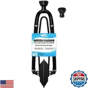 Seaworks Dual Feed Muff Style Boat Motor Flusher | Use for Antifreeze Winteri
