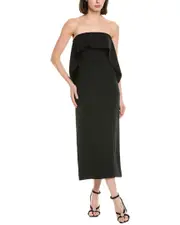 STAUD Scarlett Midi Dress