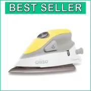 M2 Mini Steam Iron - Dual Voltage 1000W, Lightweight with Ceramic Soleplate