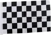 ROMISBABA Pride Everyone's Hand Held Flag Checkered Racing Flag for Halloween Party Decorations 100x62cm
