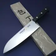 Japaese Santoku Kitchen Knife ISEYA D-5 180mm SETO Molybdenum Made in Japan