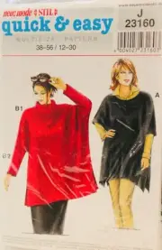 U PICK! Vtg BURDA Sew Pattern ~ Misses & Plus Size Blouse Shirt Top ~ UC