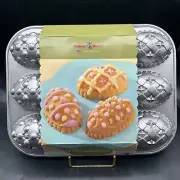 Easter Nordic Ware Platinum Collection Decorated Eggs Baking Pan Bundt Cake