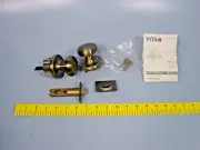 *Kwikset Titan 720H 5 Hancock Passage Knobset (Complete with Screws)