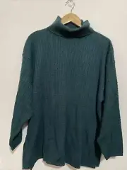 Regatta Sport Size L Women’s Karalee Cowl Necked Acrylic Wool Knit Jumper New