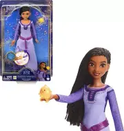 Disney's Wish Singing Asha of Rosas Fashion Doll & Star Figure, Posable with Rem