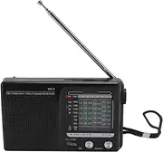Portable Radio AM FM SW Digital Shortwave Radio with MP3 Player, Mini Radio, Shortwave Radio, Transistor, Battery Operated Vintage Radio with Retractable Antenna for Parents