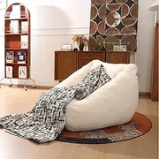 BallarArt CO Bean Bag Chair with Sponge Filling - Reading Chair, Single Sofa Bed, Floor Sofa Lounge Chair