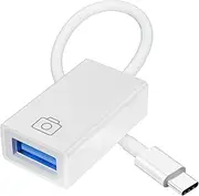 esbeecables USB C to USB 3.0 Adapter, 5Gbps USB C Male to USB Female OTG Cable Converter for iPhone 16 15 Pro/Max/Plus, MacBook Pro/Air 2024, iPad Pro, Samsung Galaxy S25/S24 Ultra & More