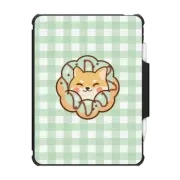 iPad Pro 11-inch (3rd/4th gen) Impact Folio Case Shiba Inu Mint Donuts with Chocolate