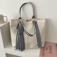 在飛比找ETMall東森購物網優惠-Canvas Bag Womens Bag New tend