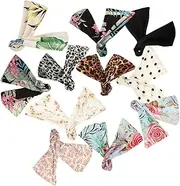 WRITWAA 11Pcs Hair Bun Maker for Women Convenient Printed Headbands Easy to Use Hair for Instant Stylish Hairstyles present for Fashionable Ladies