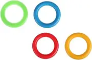 WHAMVOX Gym Rings for Boys and Girls Pcs Throwing Ring Toys Gymnastic Plastic Hand-Eye Coordination Fun