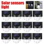 12Pack LED Solar Powered Light Outdoor/Garden/Yard/Wall/Fence/Pathway Lamp