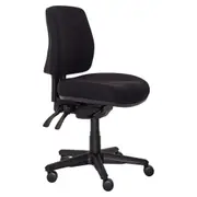 Buro Roma 3 Office Chair Lever Mid Back with Seat Slide (Black)